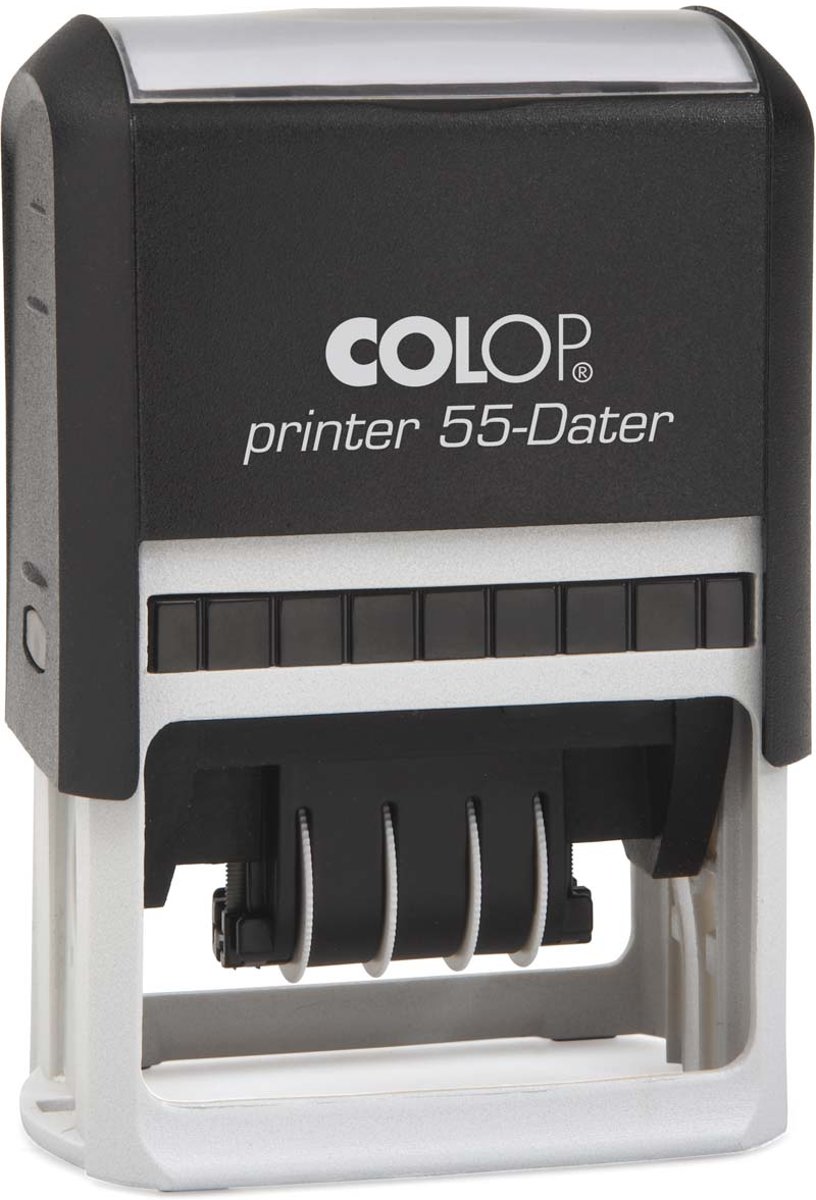 Colop Printer 55/D Blauw |   laten maken |   met uw afbeelding en tekst | stempels RECHTHOEKIG | Bestel nu!